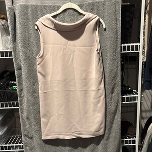 COS Tan Boxy Sailor Collar Tank Top